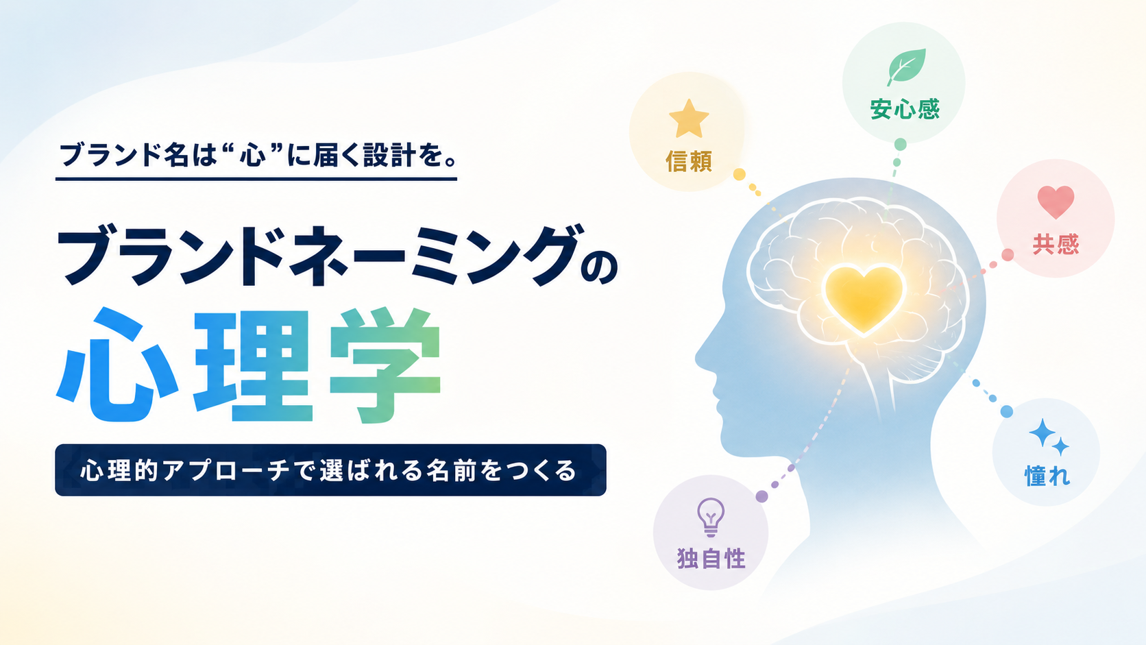 ブランドネーミングの心理学｜音と語感で売れる名前の作り方